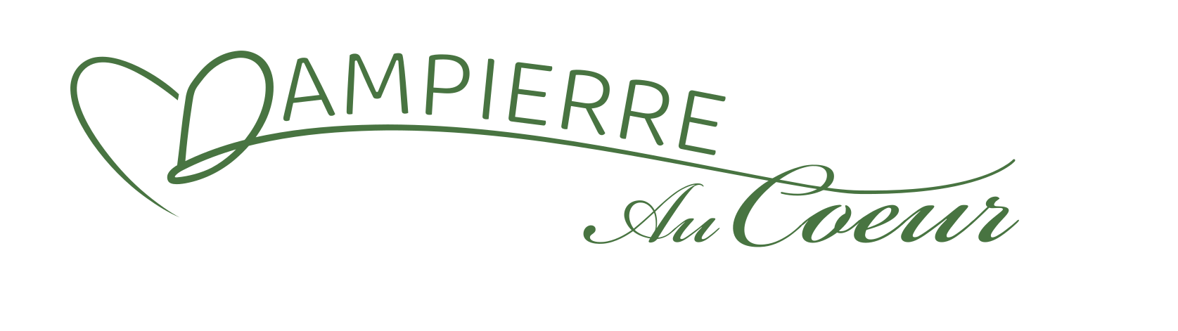 Logo dampierre au coeur